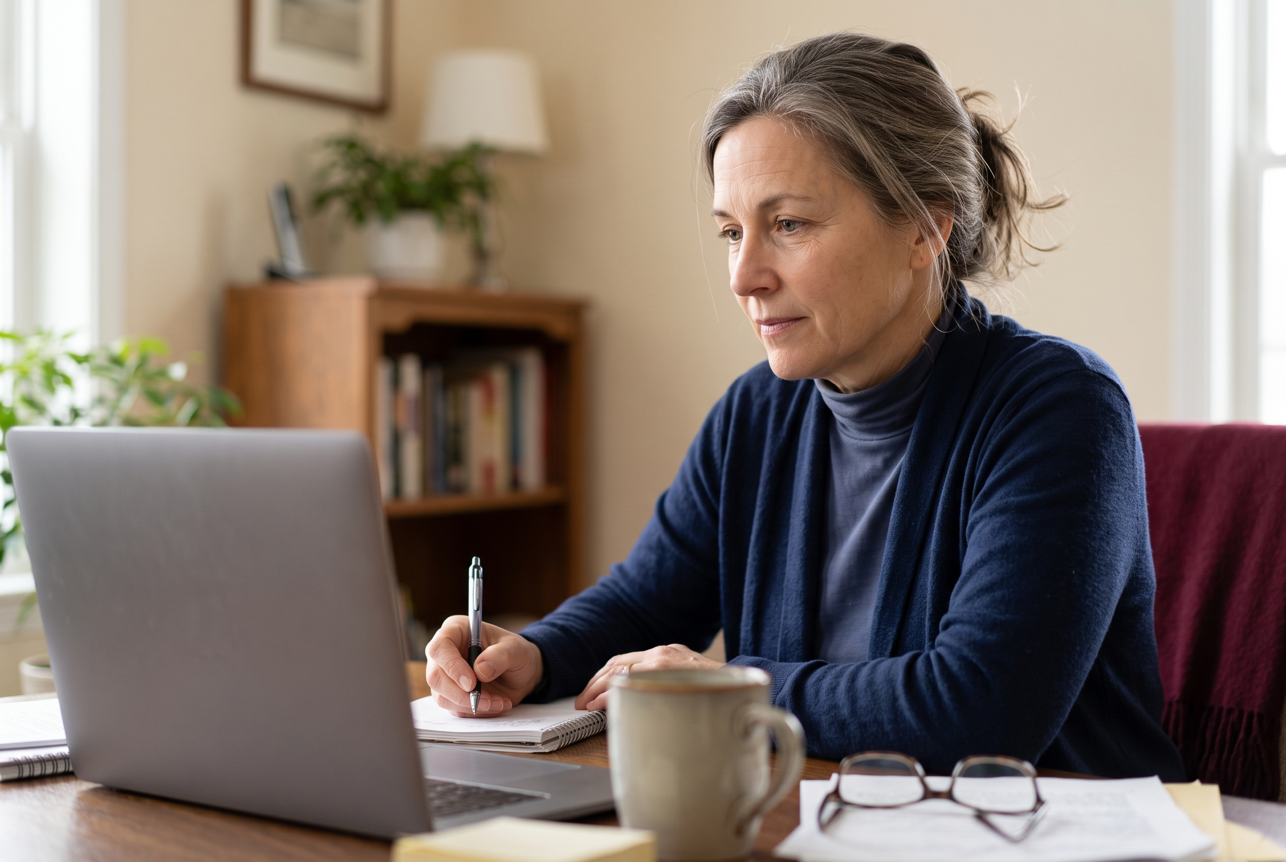 Professional learning through an online webinar
